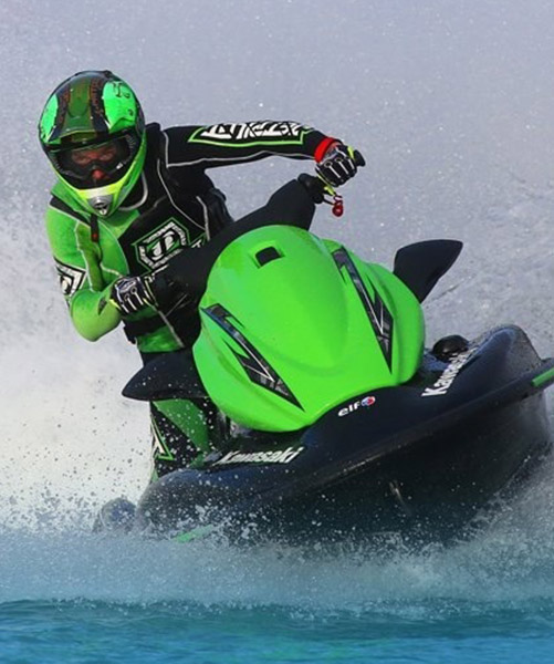 Podium jet ski